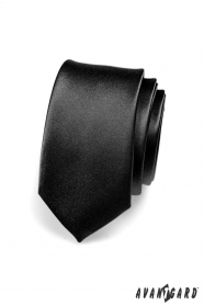 Fekete slim nyakkendő