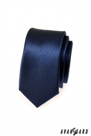 Kék slim nyakkendő