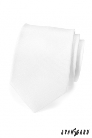 Fehér, matt nyakkendő