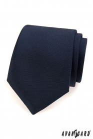 Kék matt férfi nyakkendő
