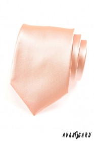 Férfi klasszikus nyakkendő lazac színe