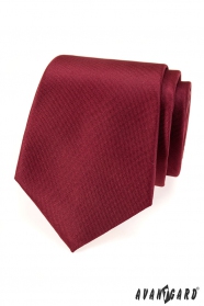 Egyszínű nyakkendő - Bordó