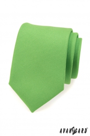 Zöld matt nyakkendő