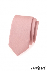 Slim nyakkendő divatos por szín