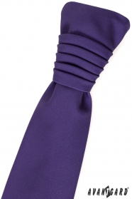 Francia nyakkendő lila 9824
