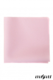 Egyszerű rózsaszín díszzsebkendő