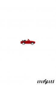 Öltöny kitűző - Kis piros autó